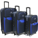 Burly Softside Expandable Fabric Luggage with Spinner Wheels - Luggage Outlet