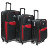 Burly Softside Expandable Fabric Luggage with Spinner Wheels - Luggage Outlet