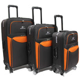 Burly Softside Expandable Fabric Luggage with Spinner Wheels - Luggage Outlet