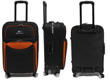 Burly Softside Expandable Fabric Luggage with Spinner Wheels - Luggage Outlet