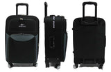 Burly Softside Expandable Fabric Luggage with Spinner Wheels - Luggage Outlet