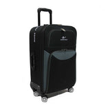 Burly Softside Expandable Fabric Luggage with Spinner Wheels - Luggage Outlet