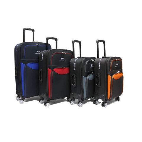 Burly Softside Expandable Fabric Luggage with Spinner Wheels - Luggage Outlet