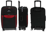 Burly Softside Expandable Fabric Luggage with Spinner Wheels - Luggage Outlet