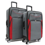 Basking Softside Expandable Fabric Luggage with Spinner Wheels - Luggage Outlet