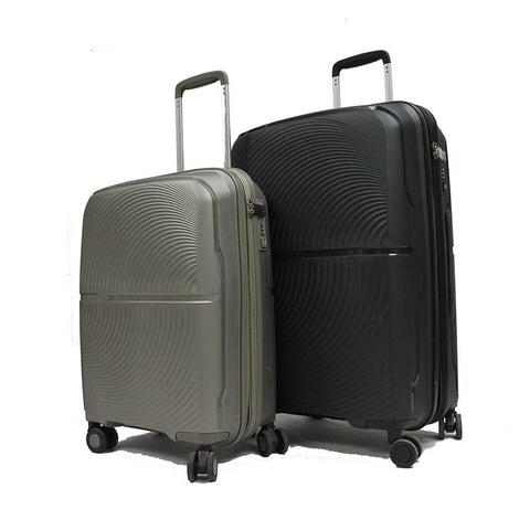 Elegant Polypropylene Expandable Luggage with Spinner Wheels with TSA Lock - Luggage Outlet