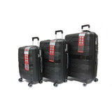 Helix Polypropylene Expandable Anti-theft Luggage with Spinner Wheels TSA Lock - Luggage Outlet