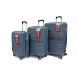 Helix Polypropylene Expandable Anti-theft Luggage with Spinner Wheels TSA Lock - Luggage Outlet