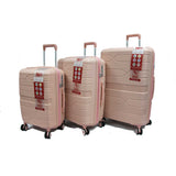 Helix Polypropylene Expandable Anti-theft Luggage with Spinner Wheels TSA Lock - Luggage Outlet