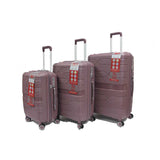 Helix Polypropylene Expandable Anti-theft Luggage with Spinner Wheels TSA Lock - Luggage Outlet