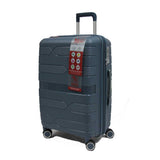 Helix Polypropylene Expandable Anti-theft Luggage with Spinner Wheels TSA Lock - Luggage Outlet