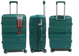 Helix Polypropylene Expandable Anti-theft Luggage with Spinner Wheels TSA Lock - Luggage Outlet