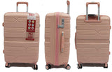 Helix Polypropylene Expandable Anti-theft Luggage with Spinner Wheels TSA Lock - Luggage Outlet