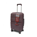 Helix Polypropylene Expandable Anti-theft Luggage with Spinner Wheels TSA Lock - Luggage Outlet