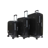 Cavernous ABS Expandable Anti-theft Luggage with Recessed TSA Lock - Luggage Outlet