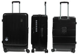 Cavernous ABS Expandable Anti-theft Luggage with Recessed TSA Lock - Luggage Outlet