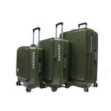 Cavernous ABS Expandable Anti-theft Luggage with Recessed TSA Lock - Luggage Outlet