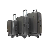 Cavernous ABS Expandable Anti-theft Luggage with Recessed TSA Lock - Luggage Outlet