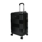 Interlace ABS+PC Antitheft Zipper Expandable Luggage with TSA Lock Spinner Wheels - Luggage Outlet