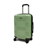 Interlace ABS+PC Antitheft Zipper Expandable Luggage with TSA Lock Spinner Wheels - Luggage Outlet