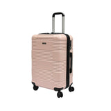 Interlace ABS+PC Antitheft Zipper Expandable Luggage with TSA Lock Spinner Wheels - Luggage Outlet