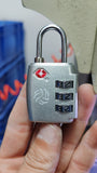 TSA Number Combination Lock Metal Padlock - Luggage Outlet